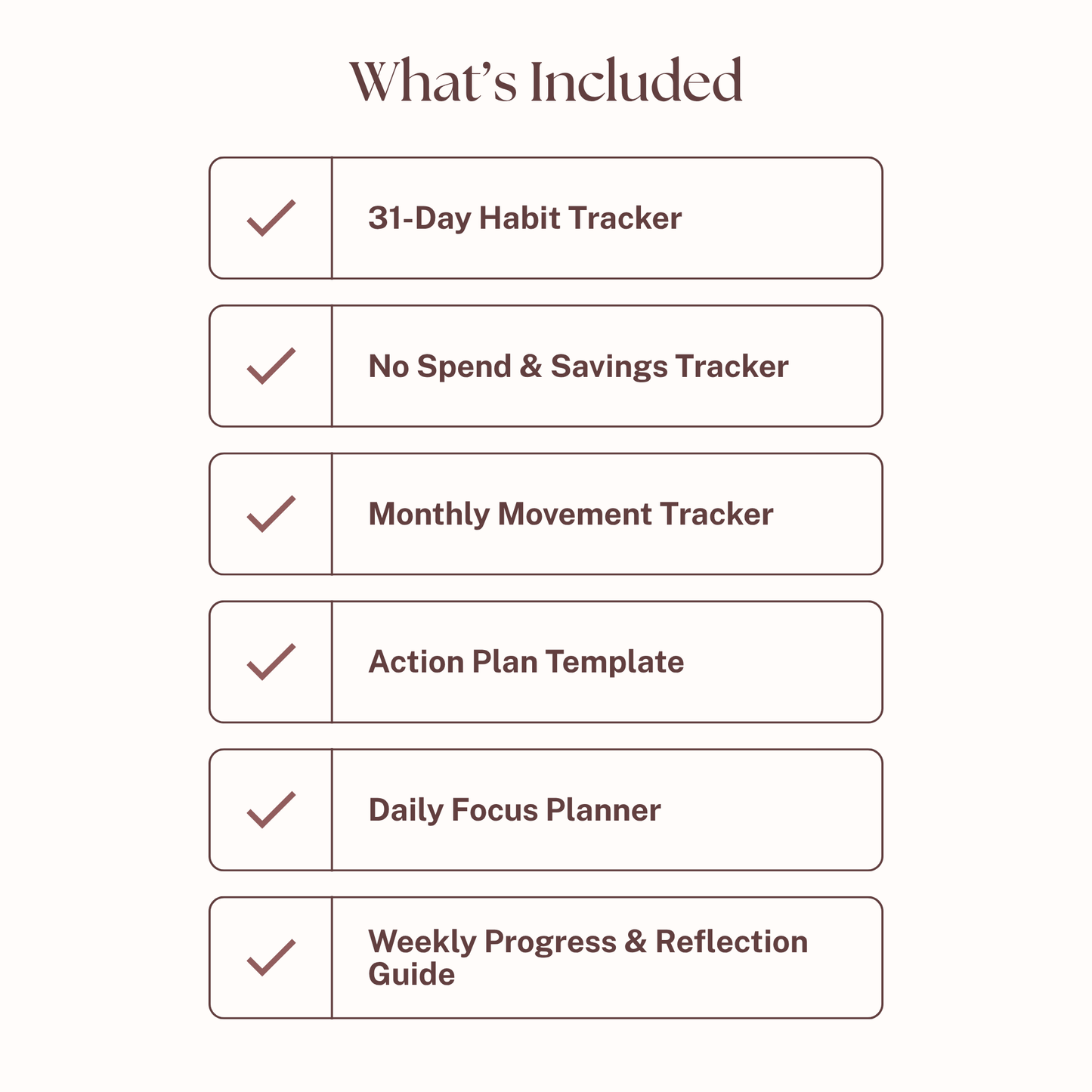 The Consistency System | Self-Improvement Printable Planner Bundle | 6 Digital Downloads